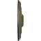 Ekena Millwork Saverne Ceiling Medallion, Hand-Painted Witch Hazel, 18 1/2"W x 13 1/2"H x 1 7/8"P CM18SAWHF - alternate 2